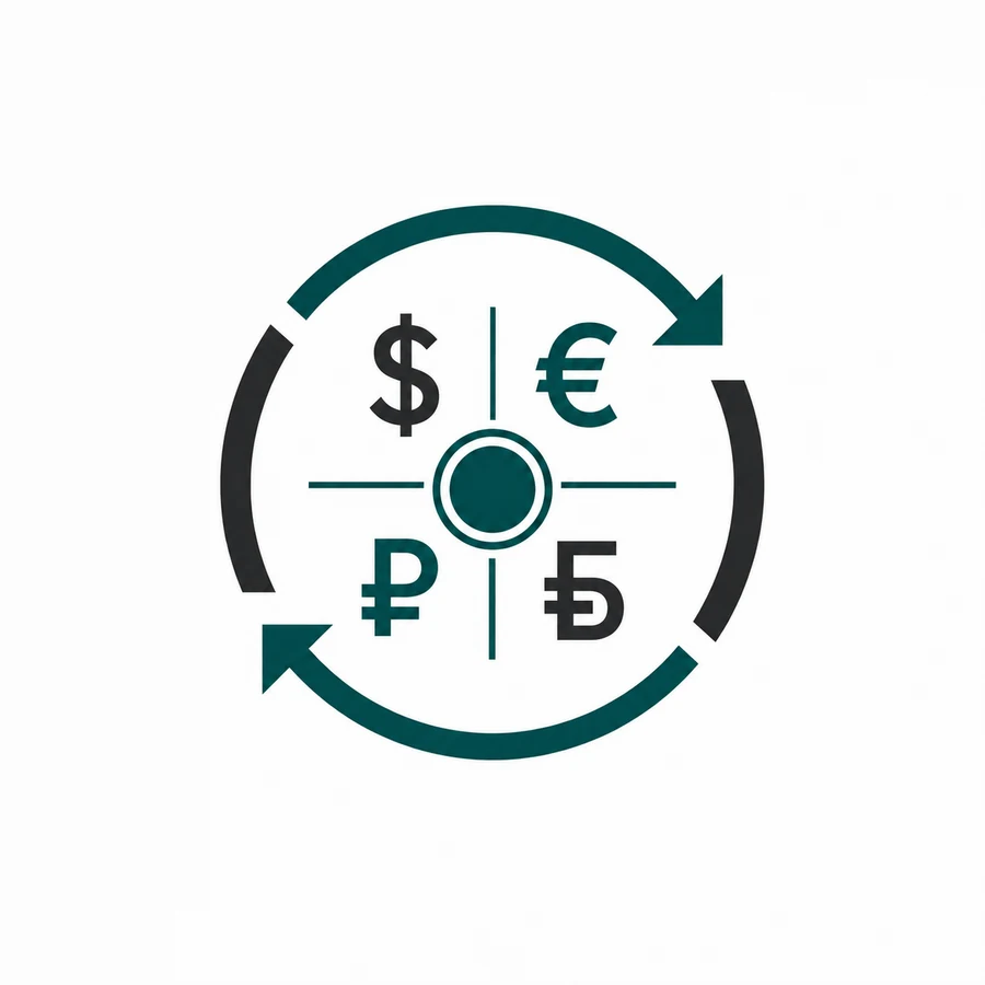 Логотип Telegram-бота Конвертер валют FinMETR